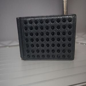 Louboutin Studded Bifold Wallet